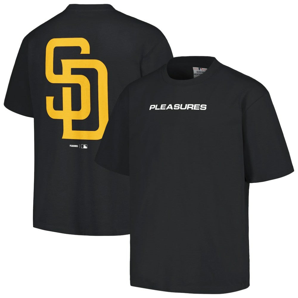 San Diego Padres PLEASURES Ballpark T-Shirt Black