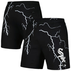 Chicago White Sox PLEASURES Lightning Shorts Black