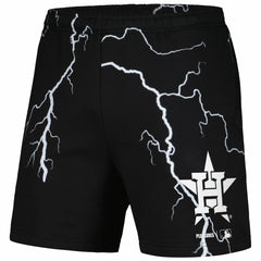Houston Astros PLEASURES Lightning Shorts Black