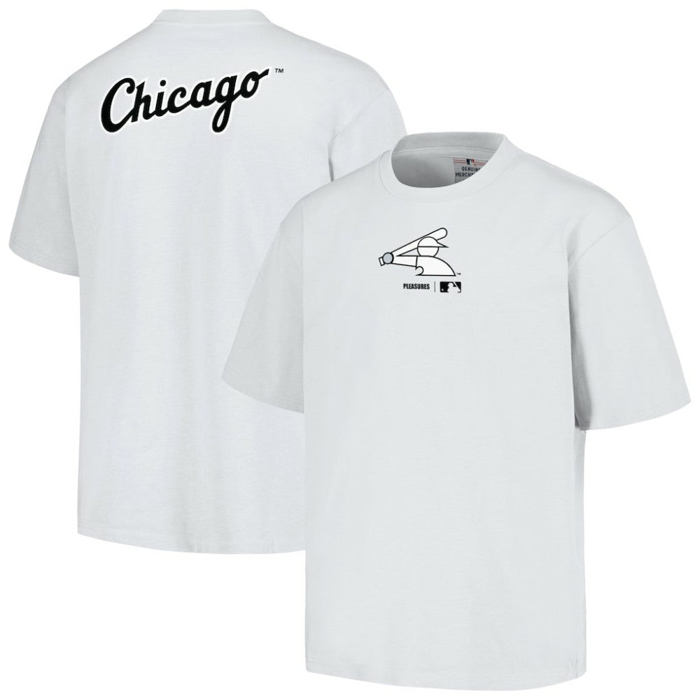 Chicago White Sox PLEASURES Mascot T-Shirt White