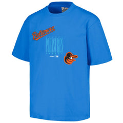 Baltimore Orioles PLEASURES Repurpose T-Shirt Blue