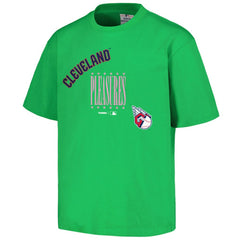 Cleveland Guardians PLEASURES Repurpose T-Shirt Green