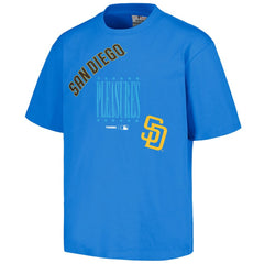 San Diego Padres PLEASURES Repurpose T-Shirt Blue
