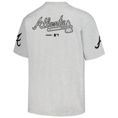 Atlanta Braves PLEASURES Team T-Shirt Gray