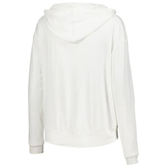 Washington Capitals Concepts Sport Women's Accord Hacci Long Sleeve Hoodie Top White