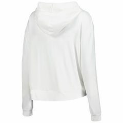 Seattle Kraken Concepts Sport Women's Accord Hacci Long Sleeve Hoodie Top Cream