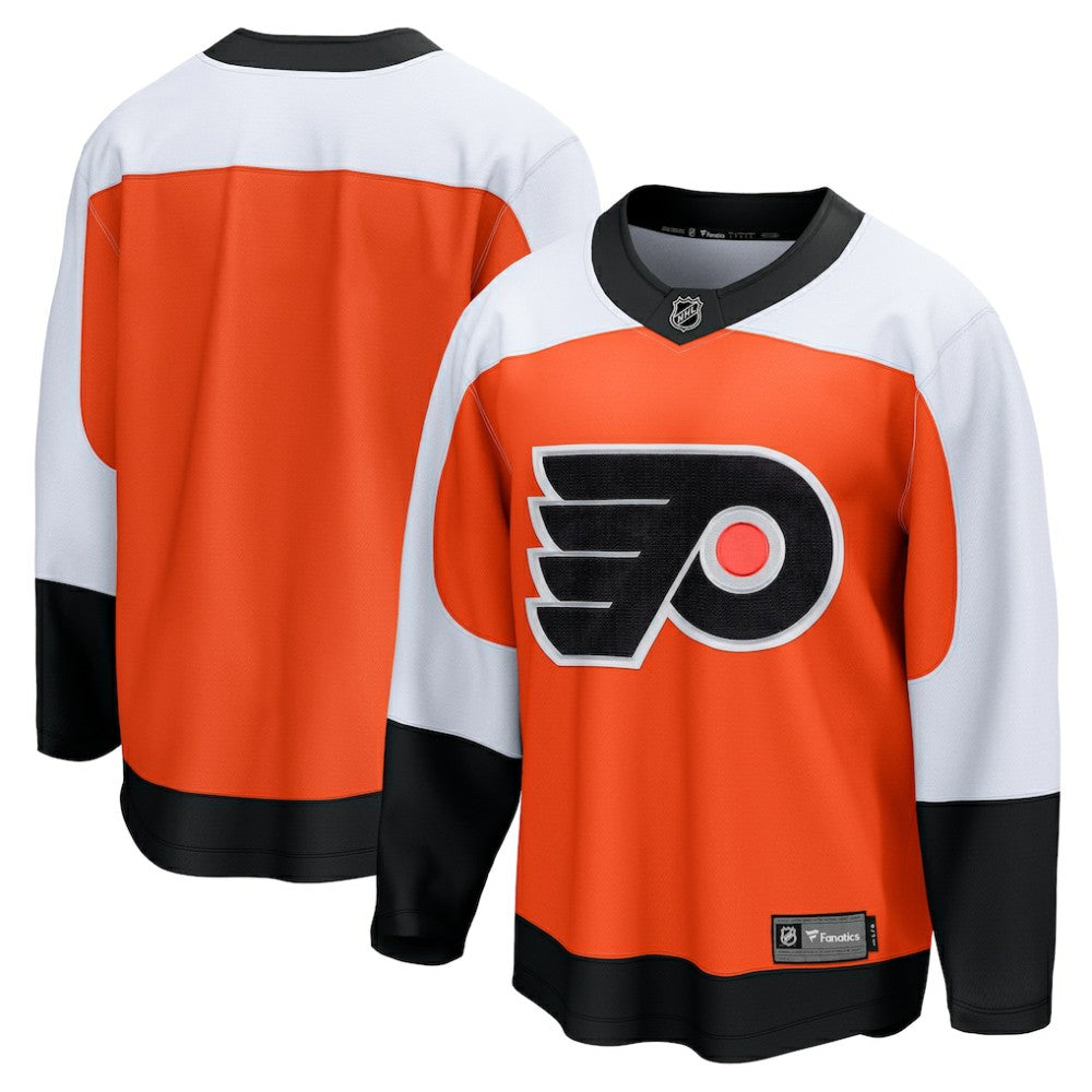 Philadelphia Flyers Fanatics Home Breakaway Jersey Burnt Orange