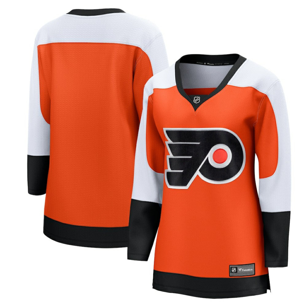 Philadelphia Flyers Fanatics Women's Home Breakaway Jersey Burnt Orange