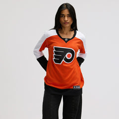Philadelphia Flyers Fanatics Women's Home Breakaway Jersey Burnt Orange