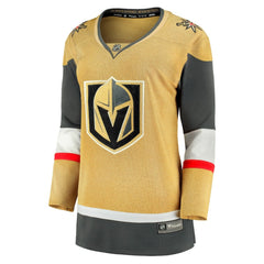 Vegas Golden Knights Fanatics Women's Home Breakaway Jersey Gold