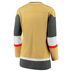 Vegas Golden Knights Fanatics Women's Home Breakaway Jersey Gold
