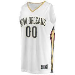 New Orleans Pelicans Unisex Custom Fast Break Jersey - Association Edition - White