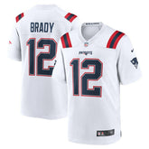Tom Brady New England Patriots Retired Game Jersey - White