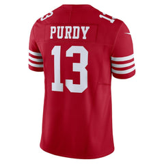 Brock Purdy San Francisco 49ers Vapor F.U.S.E. Limited Jersey - Scarlet