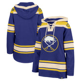 Buffalo Sabres '47 Women's Superior Lacer Pullover Hoodie Royal