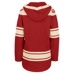 Detroit Red Wings '47 Women's Superior Lacer Pullover Hoodie Red
