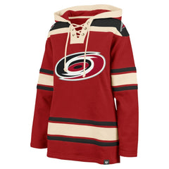Carolina Hurricanes '47 Women's Superior Lacer Pullover Hoodie Red