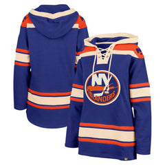 New York Islanders '47 Women's Superior Lacer Pullover Hoodie Royal