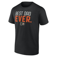 Philadelphia Flyers Best Dad Ever T-Shirt Black