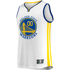 Golden State Warriors Youth Fast Break Replica Custom Jersey sale - Association Editi- White