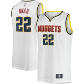 Zeke Nnaji Denver Nuggets Fast Break Player Jersey sale - Association Editi- White
