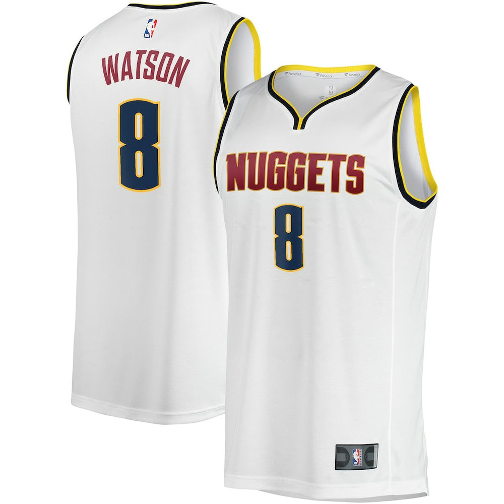 Peyton Watson Denver Nuggets Fast Break Player Jersey sale - Association Editi- White