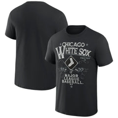Chicago White Sox Darius Rucker Collection Beach Splatter T-Shirt Black