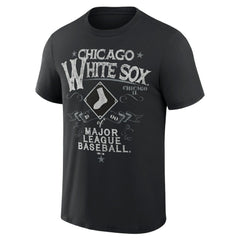 Chicago White Sox Darius Rucker Collection Beach Splatter T-Shirt Black