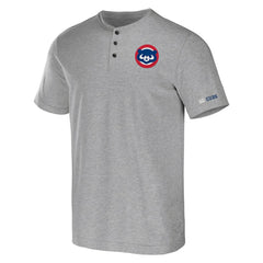 Chicago Cubs Darius Rucker Collection Henley T-Shirt Heather Gray