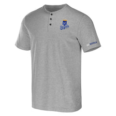 Kansas City Royals Darius Rucker Collection Henley T-Shirt Heather Gray