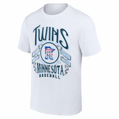 Minnesota Twins Darius Rucker Collection Distressed Rock T-Shirt White