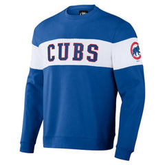 Chicago Cubs Darius Rucker Collection Stripe Pullover Sweatshirt Royal