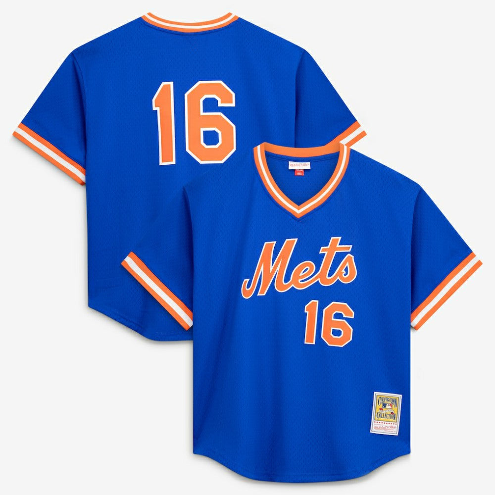 Dwight Gooden New York Mets Authentic Batting Practice Jersey - Royal
