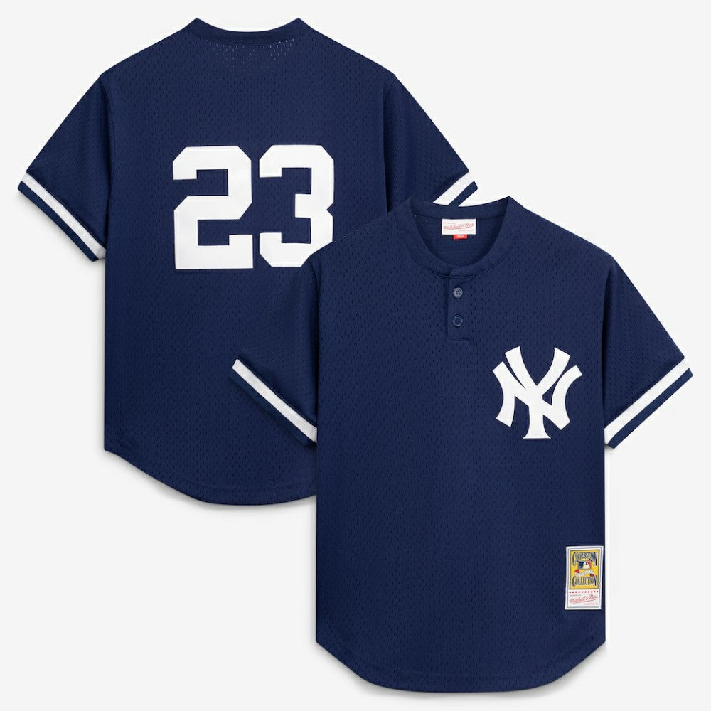 Don Mattingly New York Yankees Authentic Batting Practice Jersey - Navy