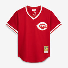Johnny Bench Cincinnati Reds Authentic Batting Practice Jersey - Scarlet