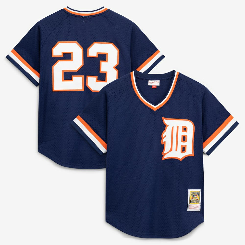 Kirk Gibson Detroit Tigers Authentic Batting Practice Jersey - Navy