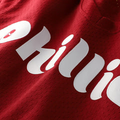 Darren Daulton Philadelphia Phillies Authentic Batting Practice Jersey Scarlet | Mitchell & Ness