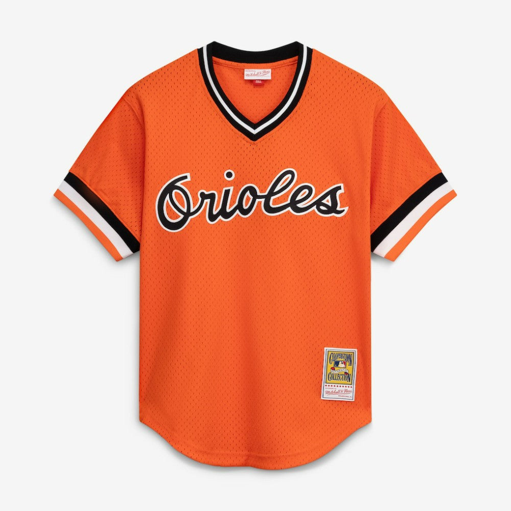 Cal Ripken Jr. Baltimore Orioles Authentic Batting Practice Jersey - Orange