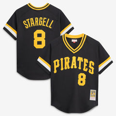 Willie Stargell Pittsburgh Pirates Authentic Batting Practice Jersey - Black