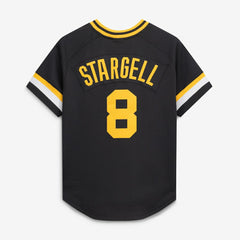 Willie Stargell Pittsburgh Pirates Authentic Batting Practice Jersey - Black