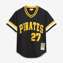 Kent Tekulve Pittsburgh Pirates Authentic Batting Practice Jersey - Black