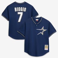 Craig Biggio Houston Astros Authentic Batting Practice Jersey - Navy