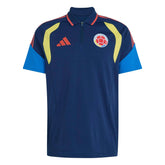 2026 Colombia Men's Polo Team Navy Blue 2 - Adidas