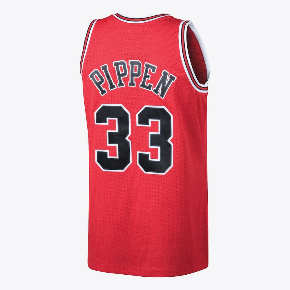 Chicago Bulls Scottie Pippen 1997 Hardwood Classics Road Swingman Jersey sale - Red sale - Mens outlet