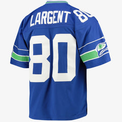 Seattle Seahawks 1985 Steve Largent Jersey - Navy on sale