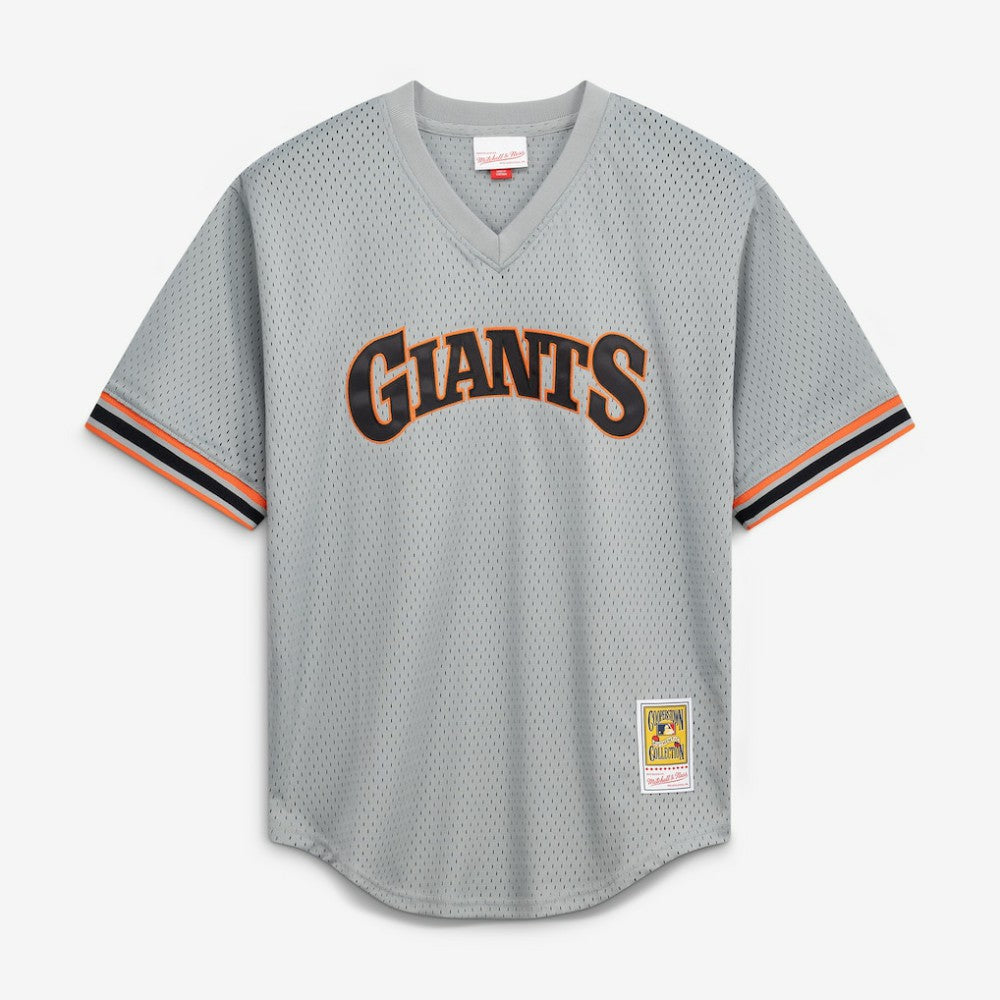 Will Clark San Francisco Giants Authentic Batting Practice Jersey Gray | Mitchell & Ness
