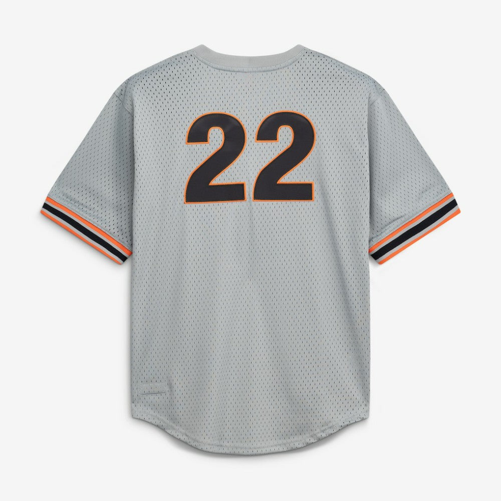 Will Clark San Francisco Giants Authentic Batting Practice Jersey Gray | Mitchell & Ness