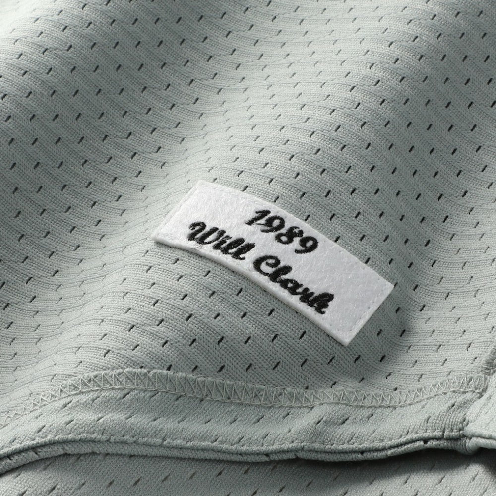 Will Clark San Francisco Giants Authentic Batting Practice Jersey Gray | Mitchell & Ness