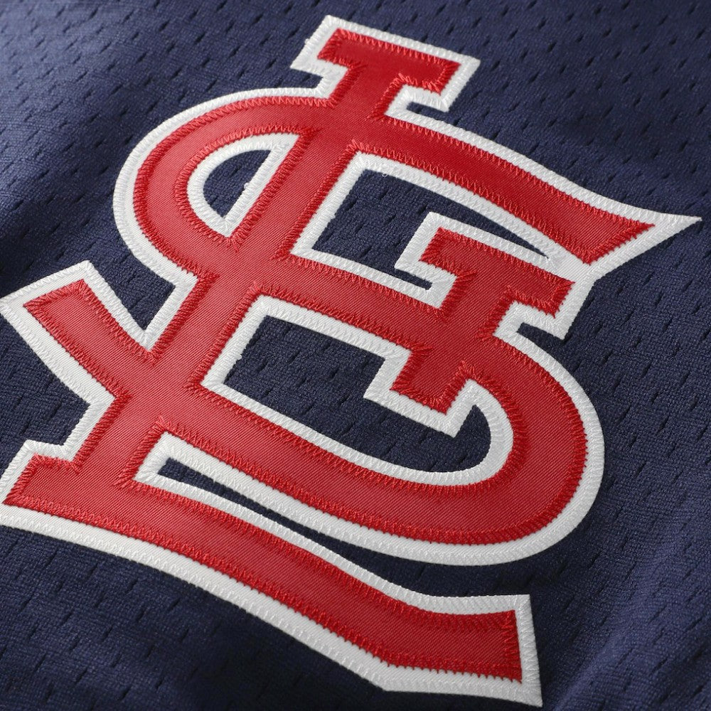 Ozzie Smith St. Louis Cardinals Authentic Batting Practice Jersey Navy | Mitchell & Ness