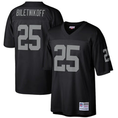 Fred Biletnikoff Las Vegas Raiders Retired Player Legacy Replica Jersey - Black outlet